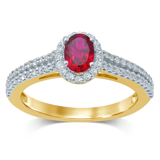 14K 0.33CT Diamond RING