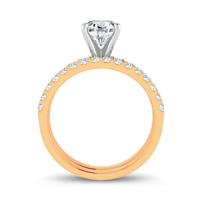 14K 0.50ct Diamond Semi Mount
