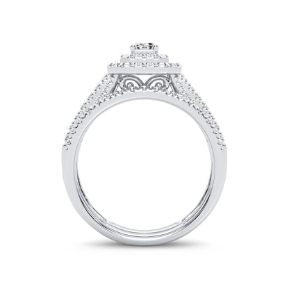 14K 1.00CT Diamond Bridal Ring