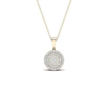 10K 0.13CT Diamond Pendant
