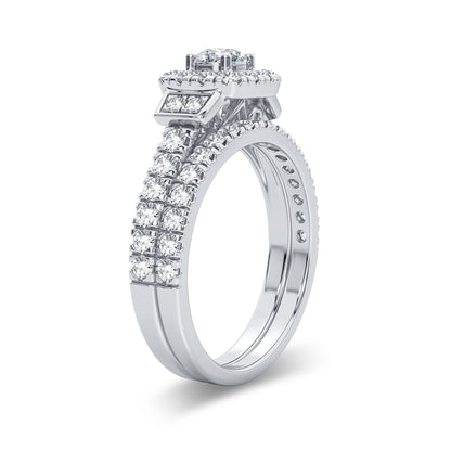 14K 1.00CT Diamond Bridal Ring