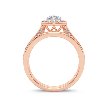 14K 1.00CT Diamond Bridal Ring