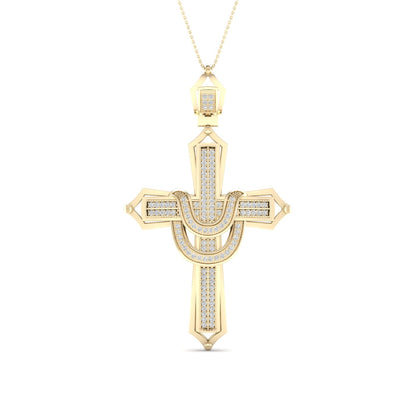 10K 0.38CT Diamond Pendant