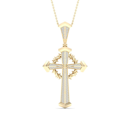 10K 0.50CT Diamond Pendant