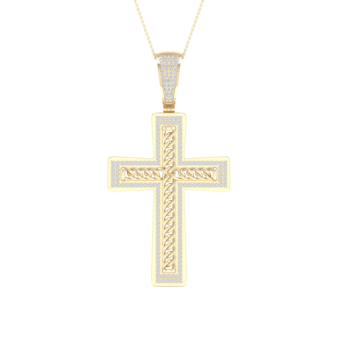 10K 0.50CT Diamond Pendant
