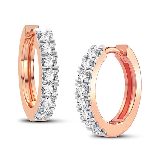14K 0.50CT Diamond Earring