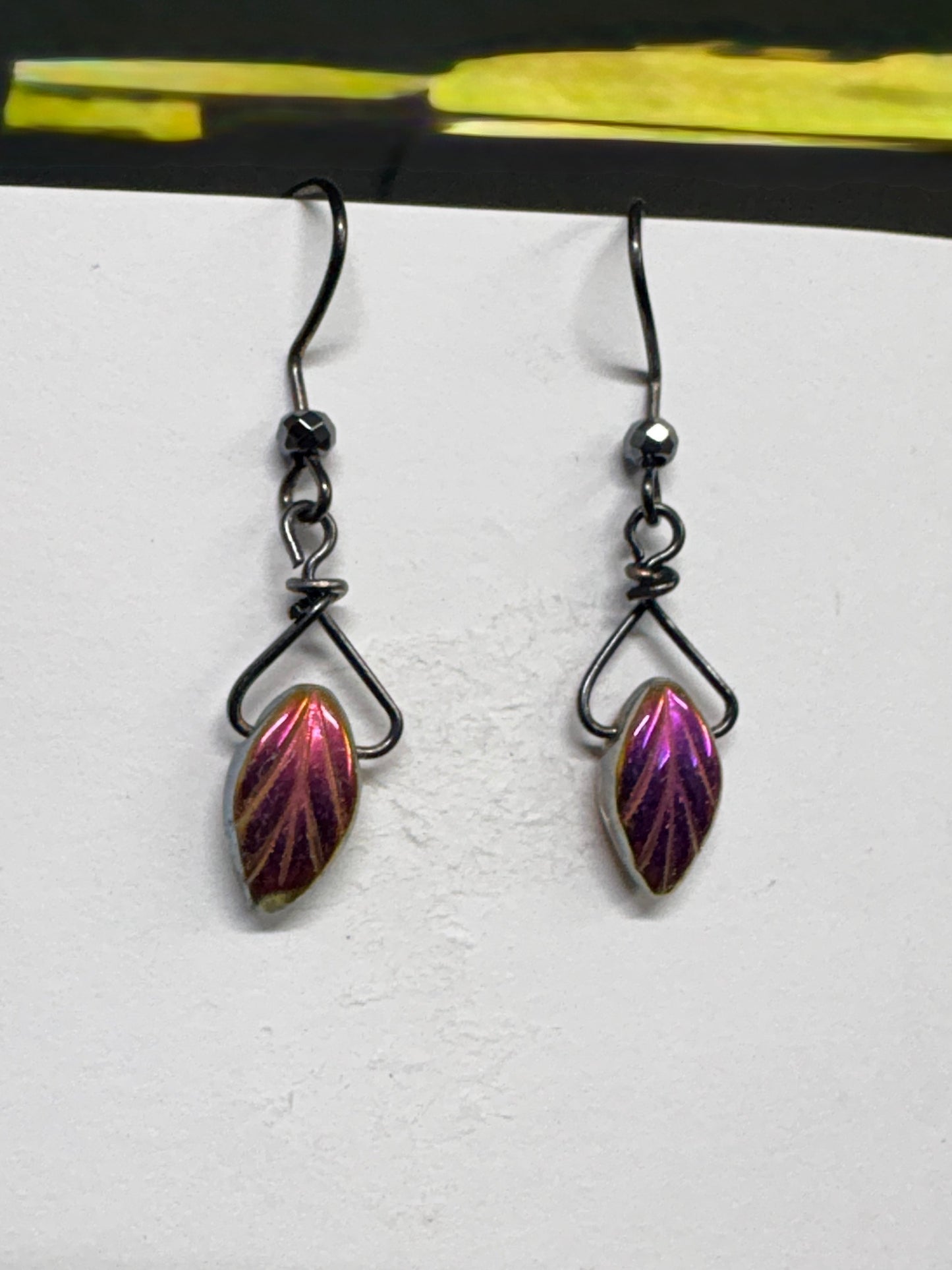 Iridescent leaves