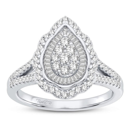 10K 0.50CT DIAMOND RING