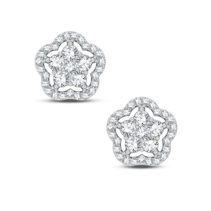 14K 0.25ct Diamond Earring