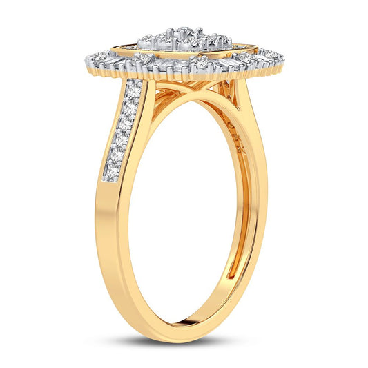10K 0.20CT DIAMOND RING