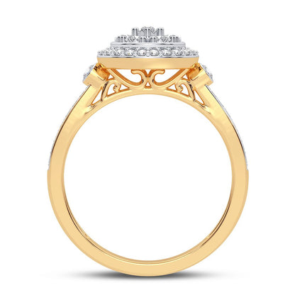 10K 0.20CT DIAMOND RING