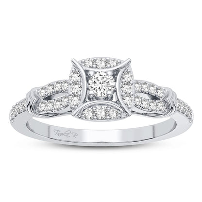 10K 0.25CT DIAMOND RING