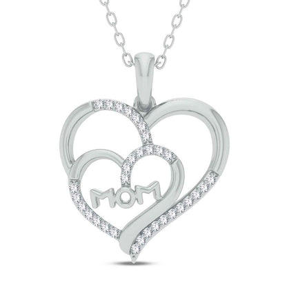10K 0.13ct Diamond Pendant