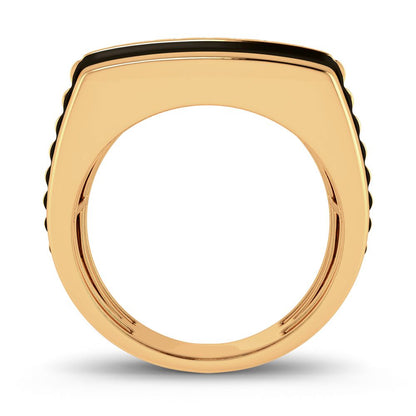 10K 0.25ct Diamond Mens Ring