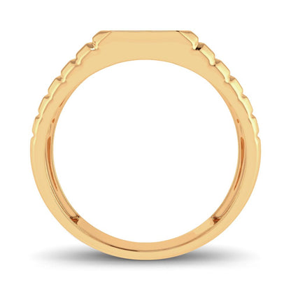 10K 0.15ct Diamond Mens Ring