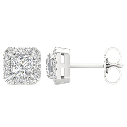 14K 1.15CT Certified Lab Grown Diamond Earrings
