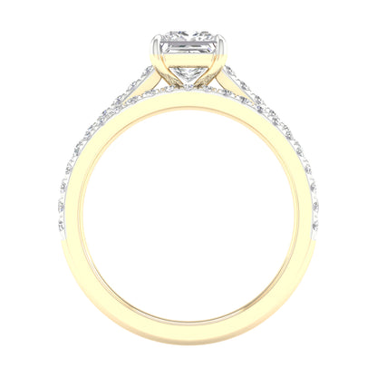 14K 1.50CT Certified Lab Grown Diamond Bridal