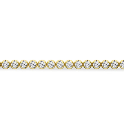 14K 3.00ct Lab Grown Bracelet ( EGL Certified )