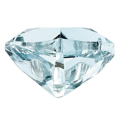5mm Heart Aquamarine A Quality