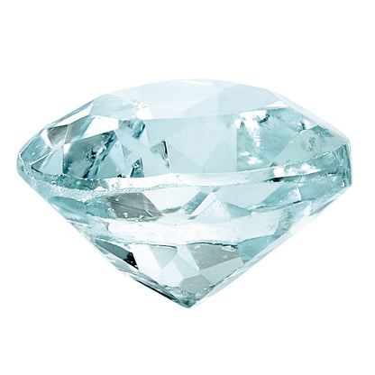 6mm Heart Aquamarine A Quality