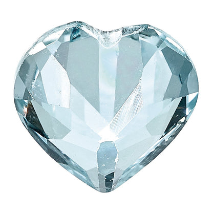 5mm Heart Aquamarine AA Quality