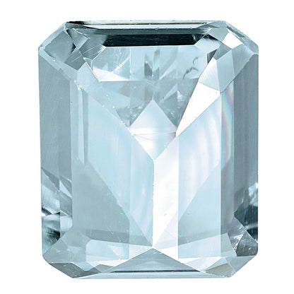 7x5mm Emerald Cut Aquamarine AA Quality