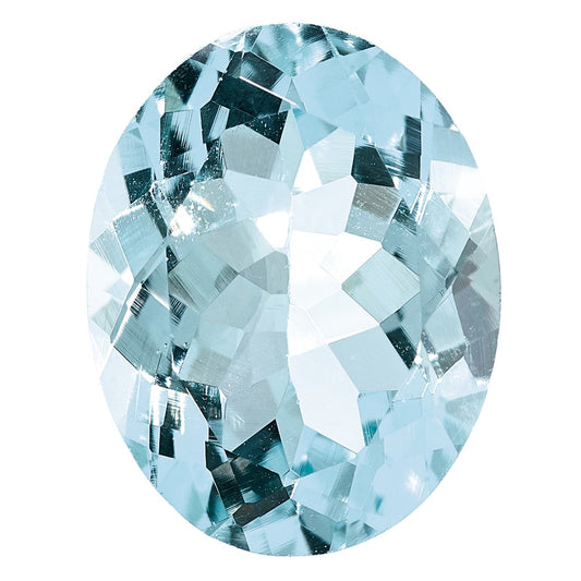 Aquamarine AA Quality 4x3mm Oval