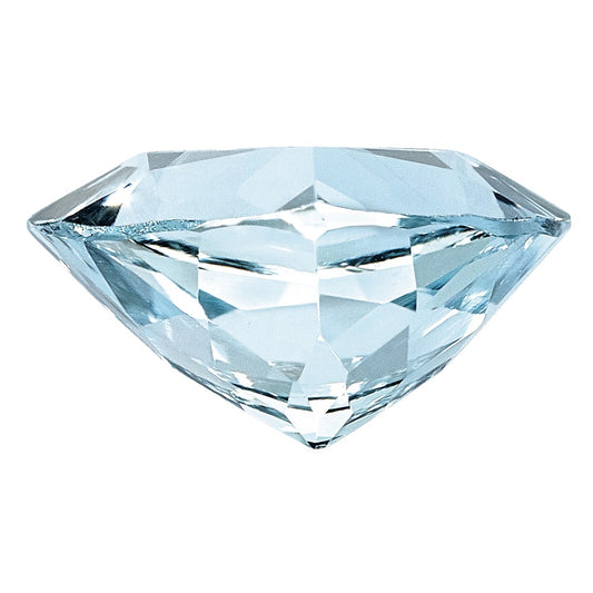 6mm Trillion Aquamarine AA Quality