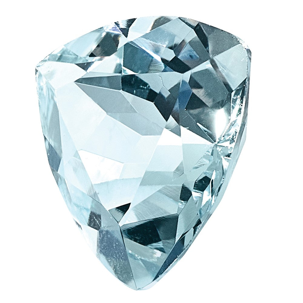 Aquamarine A Quality 6mm Trillion