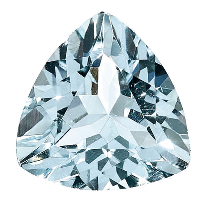 6mm Trillion Aquamarine AA Quality