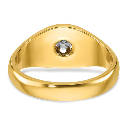 IB Goodman 10k Mens 1/4 carat Diamond Complete Ring