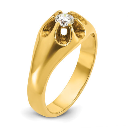 IB Goodman 10k Mens 1/4 carat Diamond Complete Ring