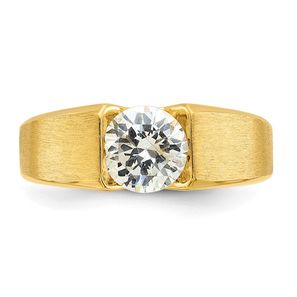 IBGoodman 14k 1 carat Lab Grown Diamond VS/SI+ G+ Complete Men's Ring