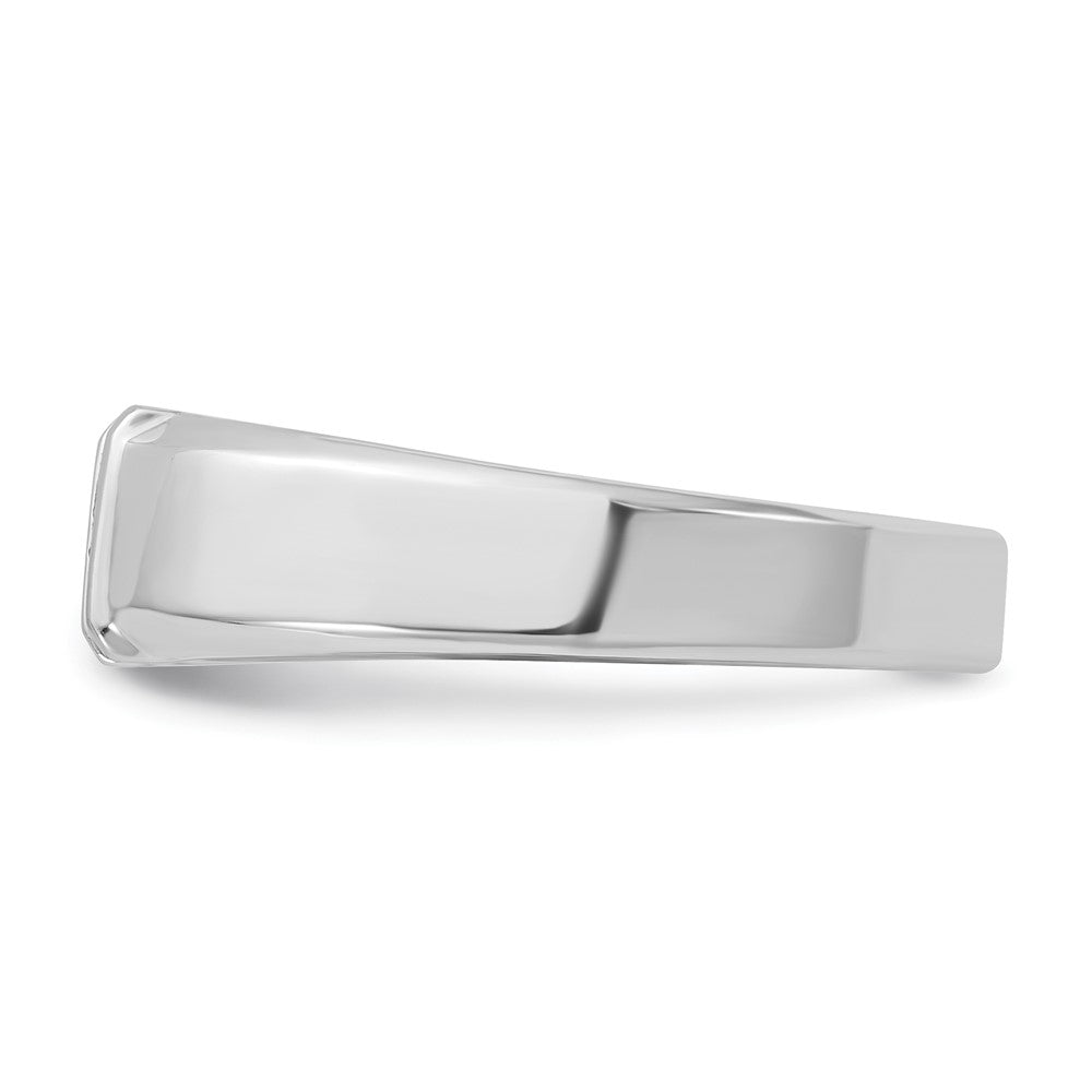 IBGoodman 14k White Gold 1/2 carat Lab Grown Diamond VS/SI+ G+ Complete Men's Ring