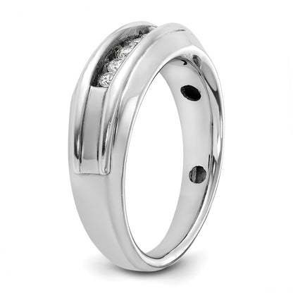 IBGoodman 14k Two-tone Five Stone Polished Men's Ring Mounting