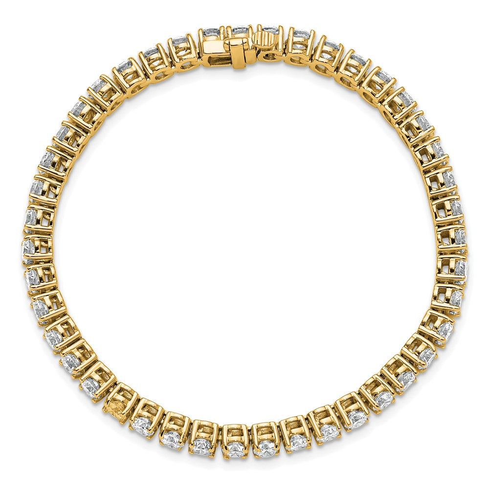 14k 9 carat Lab Grown Diamond VS/SI+ G+ Complete Tennis Bracelet