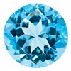 3.5mm Round Swiss Blue Topaz AA Quality