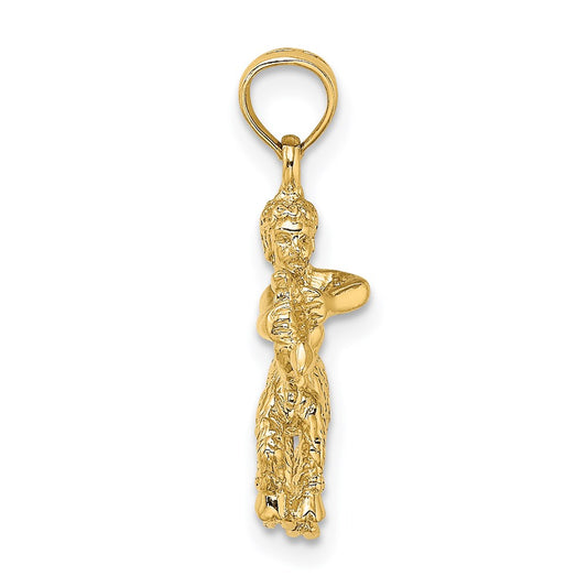 14k 3-D Sagittarius Zodiac Charm