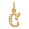 14k Letter C Initial Charm
