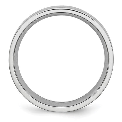 Chisel Cobalt Flat Satin 7mm Band