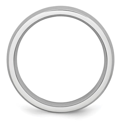 Chisel Cobalt Polished 5mm Half Round Band