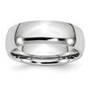 Chisel Cobalt Polished 7mm Half Round Band