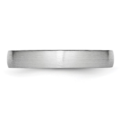 Chisel Cobalt Satin 4mm Half Round Band