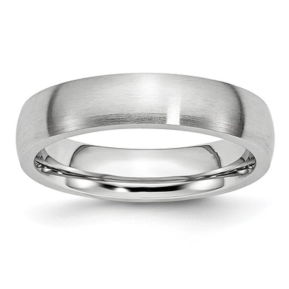 Chisel Cobalt Satin 5mm Half Round Band