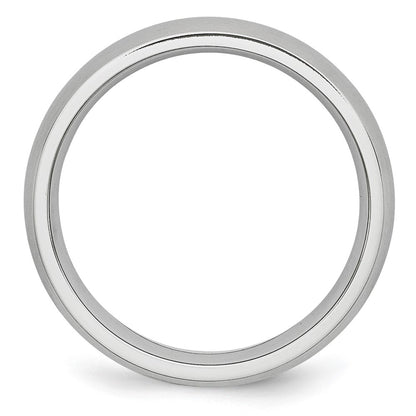 Chisel Cobalt Satin 6mm Half Round Band