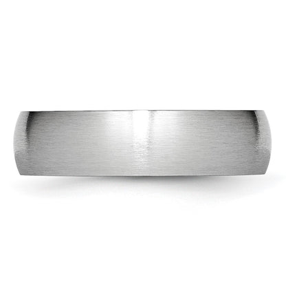 Chisel Cobalt Satin 6mm Half Round Band