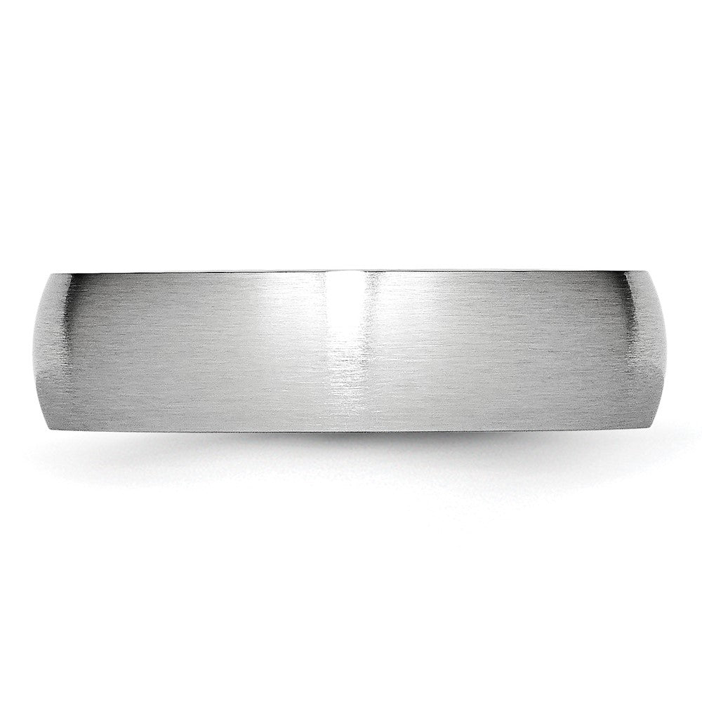 Chisel Cobalt Satin 6mm Half Round Band