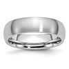 Chisel Cobalt Satin 6mm Half Round Band