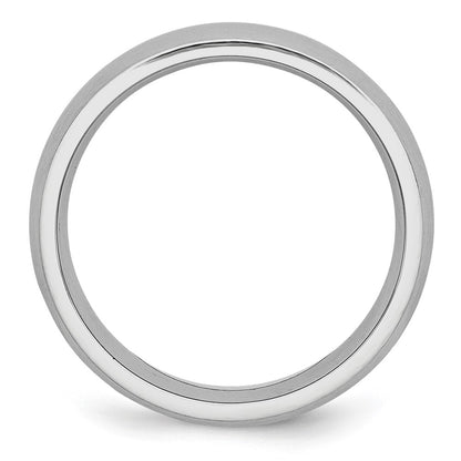 Chisel Cobalt Satin 7mm Half Round Band