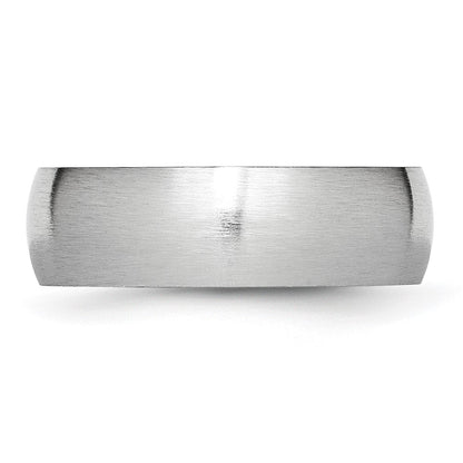 Chisel Cobalt Satin 7mm Half Round Band
